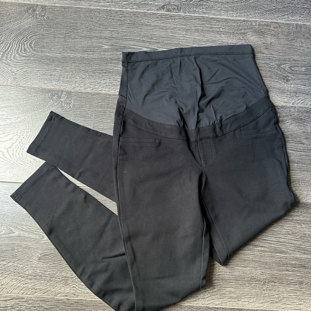 Women's Black Maternity Leggings